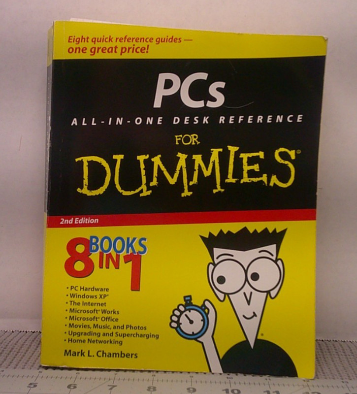 PCs For DUMMIES 2nd Edition 8 Books in 1 Desk Reference 2003 XP Office