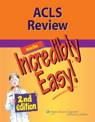 ACLS Review Made Incredibly Easy!; Made Incredib- Wilkins, 1608312887, paperback