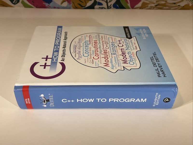 C++ How to Program : An Objects-Natural Approach 11th Rental Edition Paul Deitel gallery