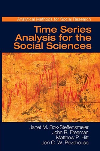 Time Series Analysis for the Soc… by Box-Steffensmeier, J Paperback / softback