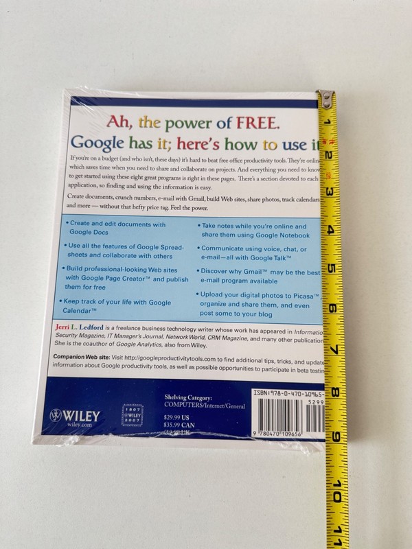 Google Powered: Productivity With Online Tools By Jerri L. Ledford Paperback New gallery