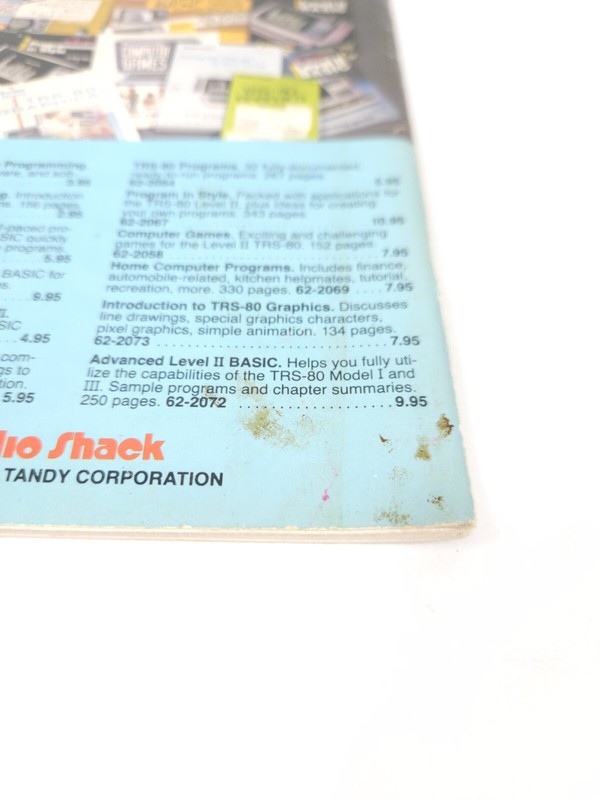Trs-80 Pocket Computer Programs Book Manual Radio Shack Jim Cole 62-2086 1981 gallery