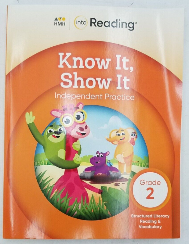 HMH into Reading Know It, Show It Independent Practice Grade 2