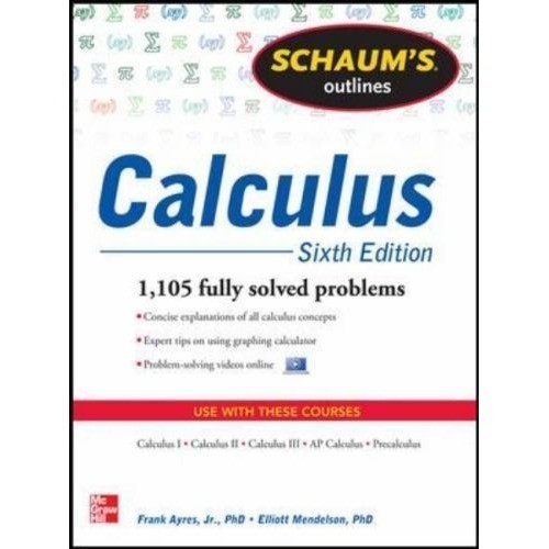 Schaum’s Outline of Calculus, 7th Edition