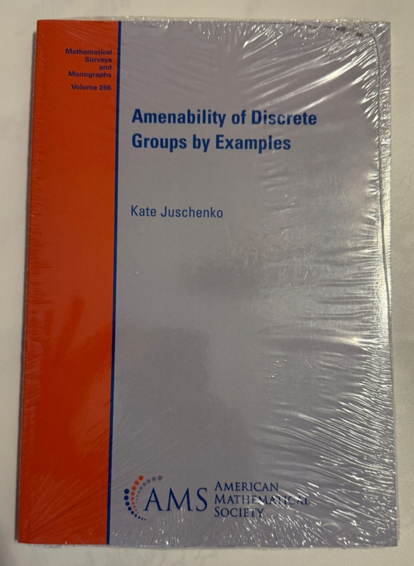 Amenability of Discrete Groups by Examples Kate Juschenko Vol. 266 Paperback