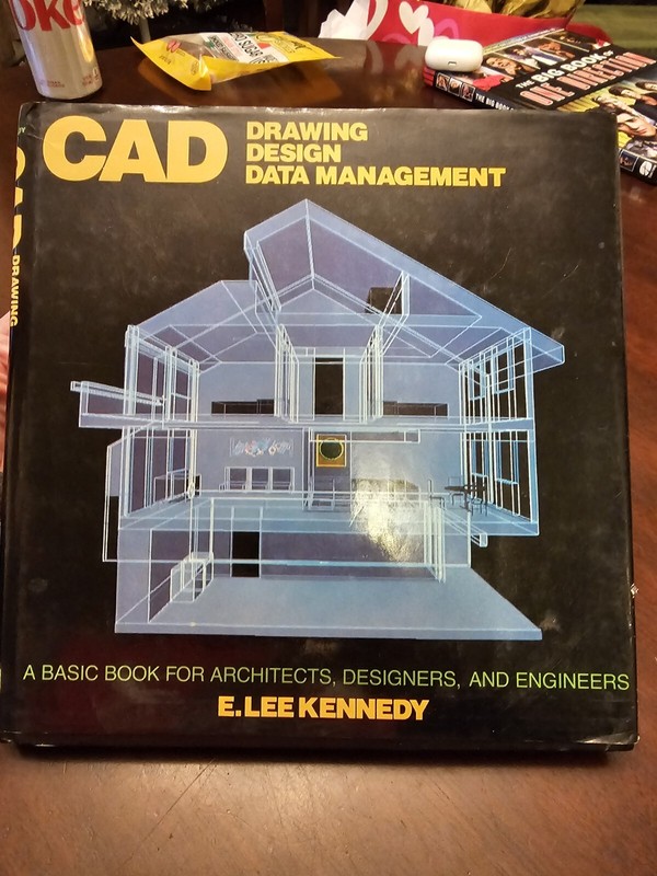 CAD Drawing, Design, Data Management by E Lee Kennedy, Good, See Pictures HC DJ