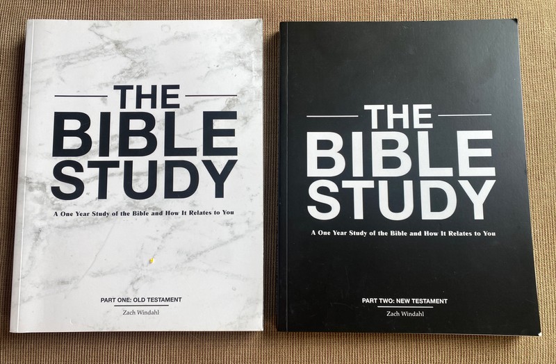 The Bible Study Part 1 & 2 Old & New Testament by Zach Windahl *NEW*