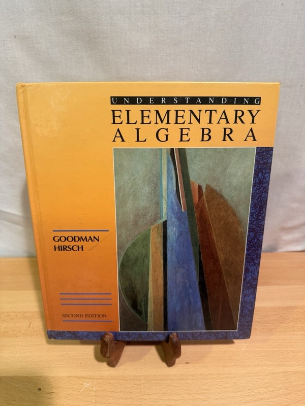 Understanding Elementary Algebra Second Edition Vtg Hardback Book