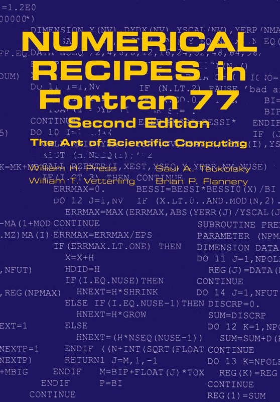 Numerical Recipes in Fortran 77: The Art of Scientific Computing