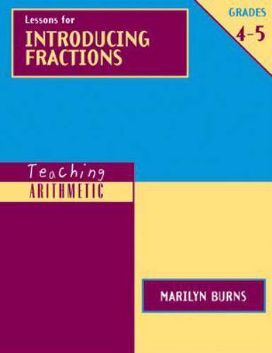 Teaching Arithmetic: Lessons for I- 9780941355339, Marilyn Burns, paperback, new
