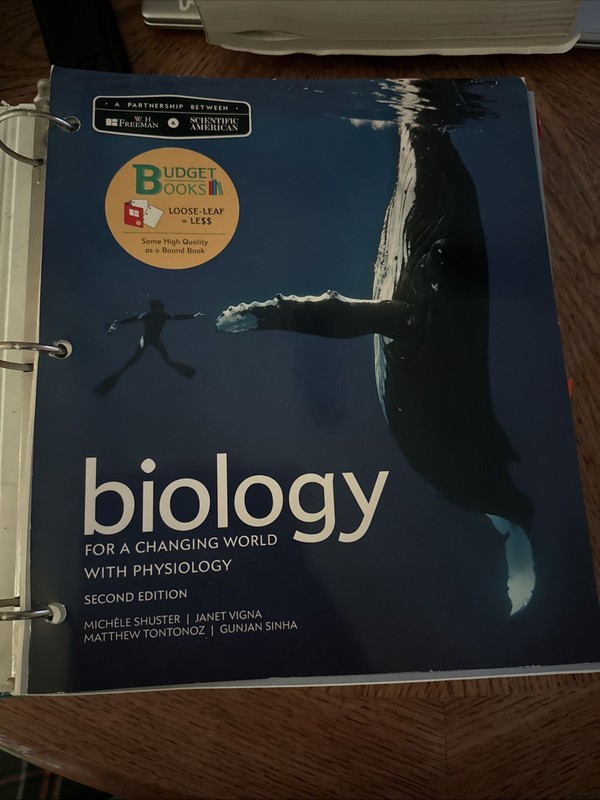 Biology For A Changing World With Physiology
