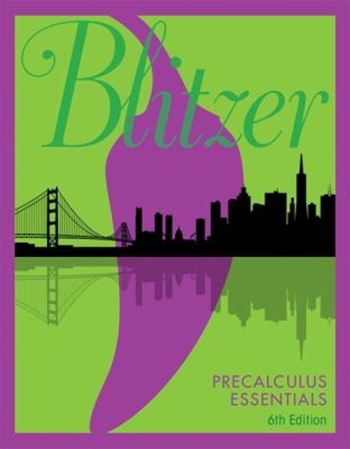 Precalculus Essentials Hardcover Robert Blitzer