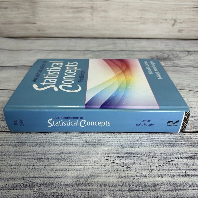 An Introduction to Statistical Concepts: - Hardcover, by Lomax Richard G; - Good gallery