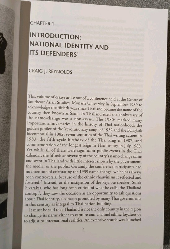 National Identity and Its Defenders: Thailand Today - Paperback Reynolds, Cr gallery