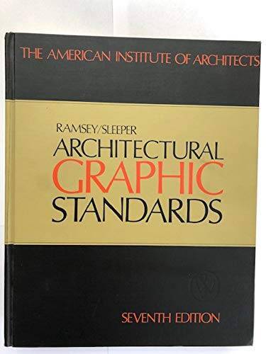 Architectural Graphic Standards – 7th Edition – Hardcover – GOOD