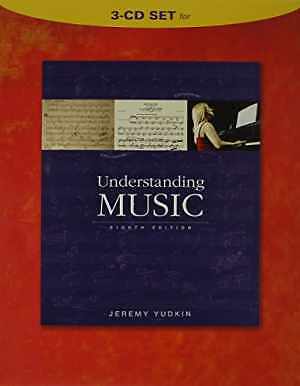 3CD Set for Understanding Music – CD-ROM, by Yudkin Jeremy – New