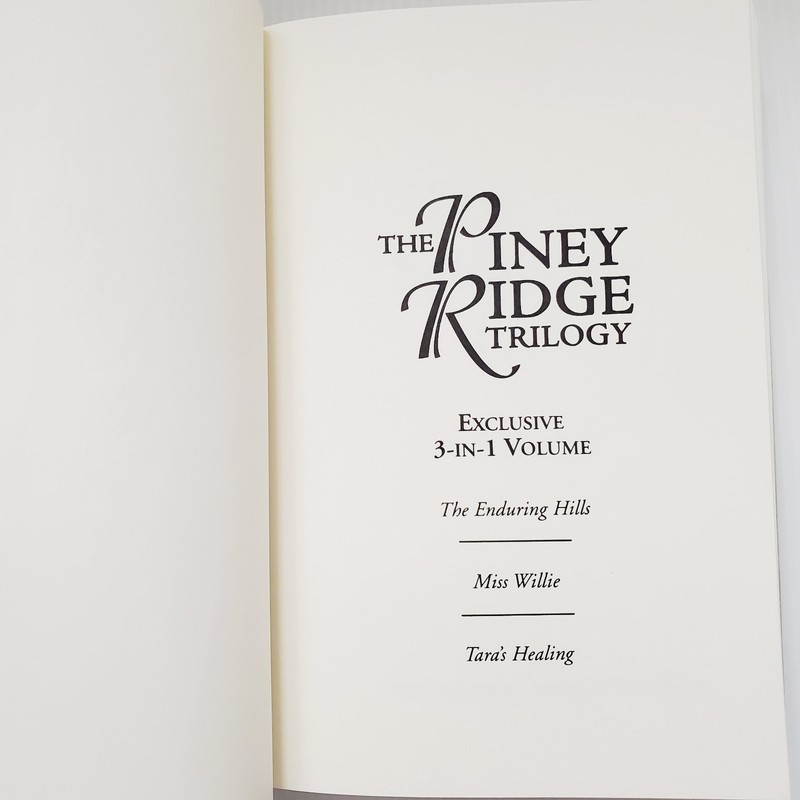 The Piney Ridge Trilogy Book Hardcover Janice Holt Giles 3 in 1 Vintage gallery