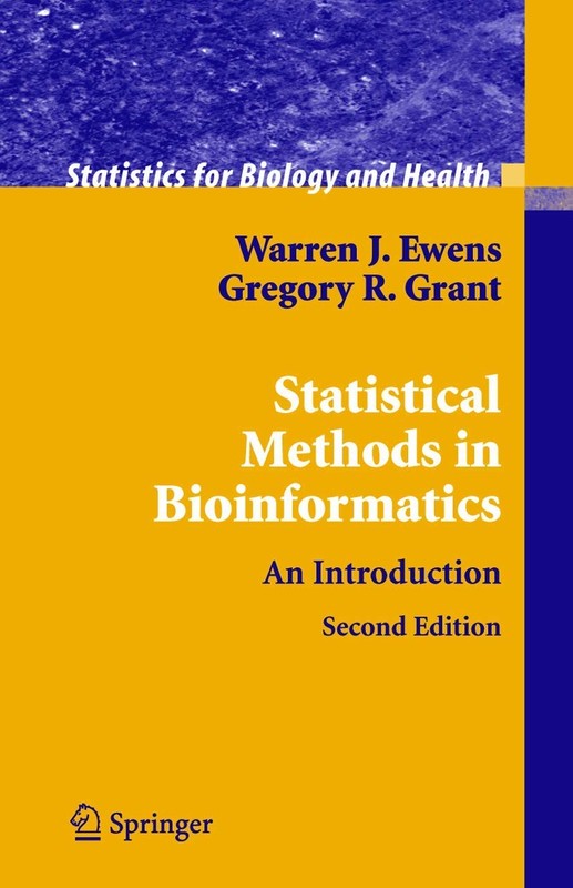 Statistical Methods in Bioinformatics: An Introduction (Statistics for Biolo…