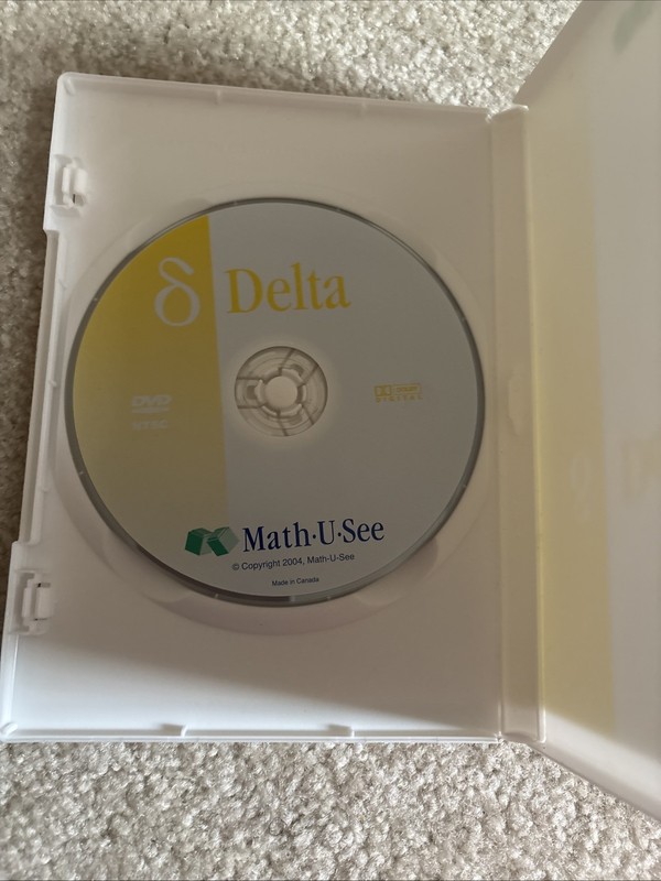 Delta : Dvd by Math-u-see (2009, DVD) gallery