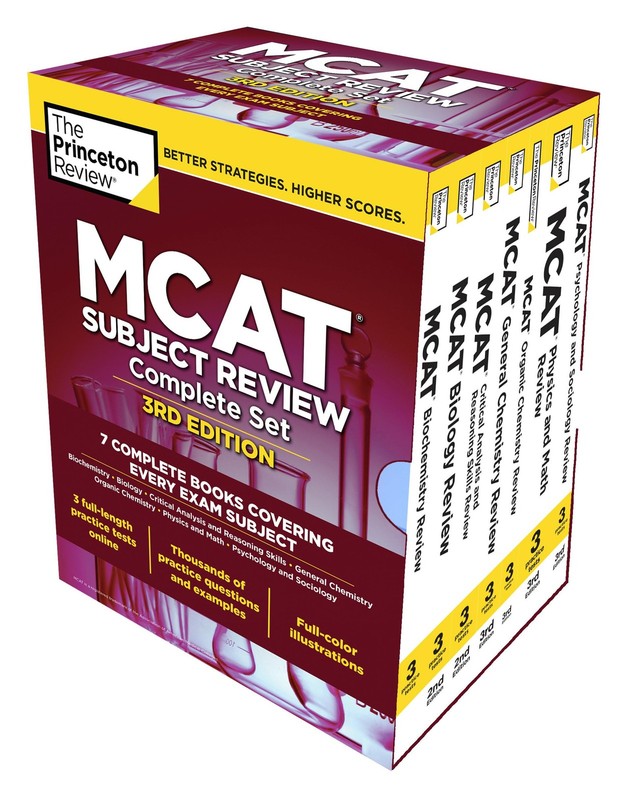 The Princeton Review MCAT Subject Review Complete Box Set, 3rd Edition: 7 Co…