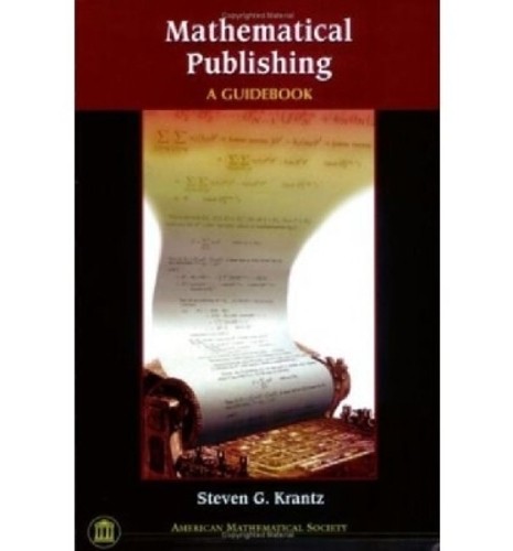 Steven G. Krantz Mathematical Publishing (Paperback) (UK IMPORT)
