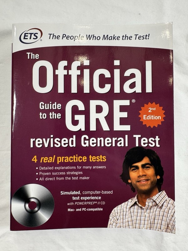 The Official Guide to the GRE Revised General Test, 2nd Edition – GOOD