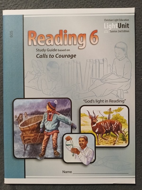 Reading 6 Study Guide 605 Calls to Courage 2nd Edition