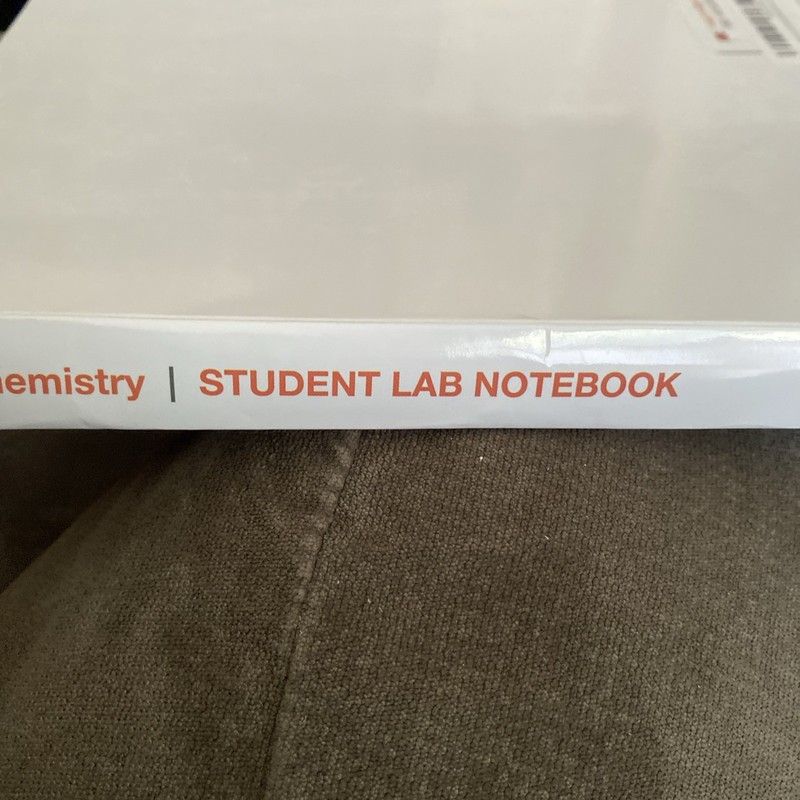 Hayden-McNeil Student Lab Notebook Chemistry 100 Duplicate Sets Spiral Bound gallery