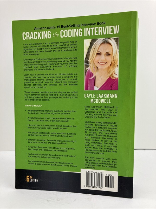 Cracking the Coding Interview: 189 Programming Questions and Solutions [Cracking gallery
