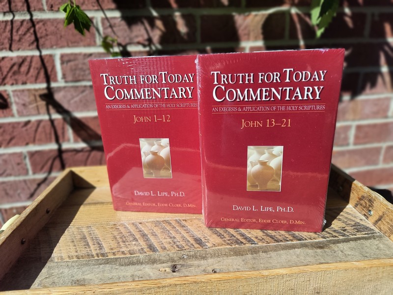 Sealed! Truth for Today Bible Commentary JOHN 2 Volume Set by David L. Lipe HCDJ