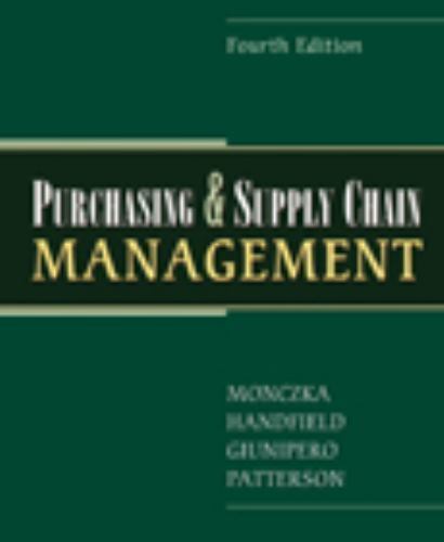 Purchasing and Supply Chain Management