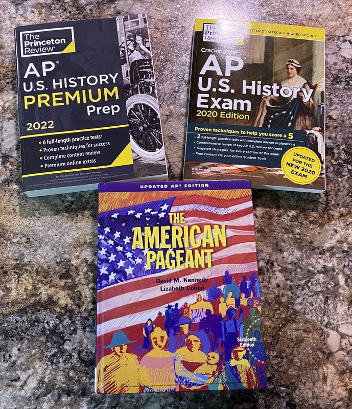 The American Pageant Updated AP Edition-Kennedy/Cohen & 2 Princeton Review Prep