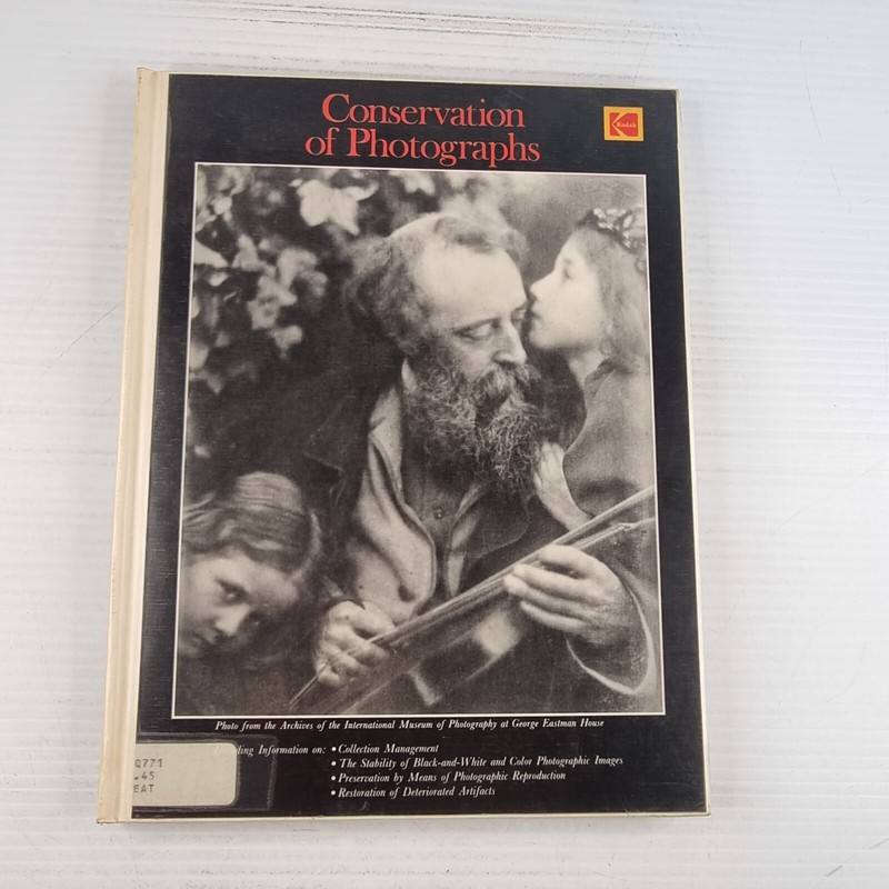 CONSERVATION OF PHOTOGRAPHS (KODAK PUBLICATIONS) By George Eaton