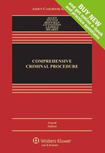 Comprehensive Criminal Procedure (Aspen Casebook Series) – Hardcover – GOOD