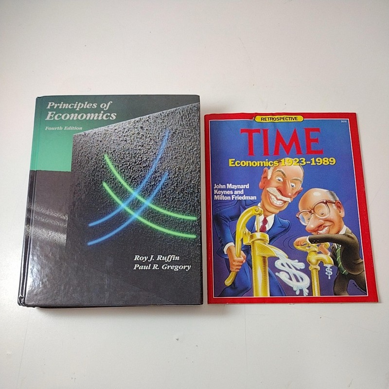 Vintage Principles of Economics 4th Ed Ruffin Gregory Textbook + TIME 1923-1989