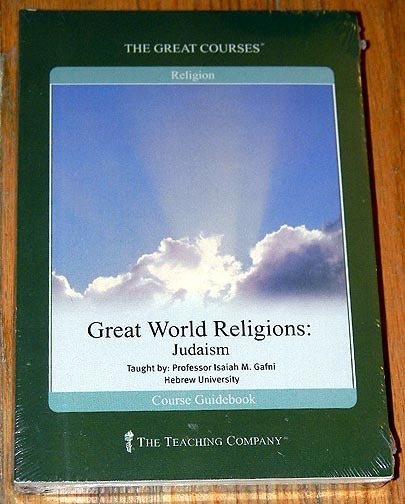 NEW Teaching Company GREAT WORLD RELIGION ~ JUDAISM ~ 2 DVDS 12 Lectures