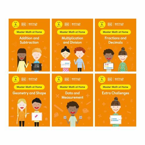 Math – No Problem! Collection of 6 Workbooks, Grade 4 Ages 9-10 (Master Math at