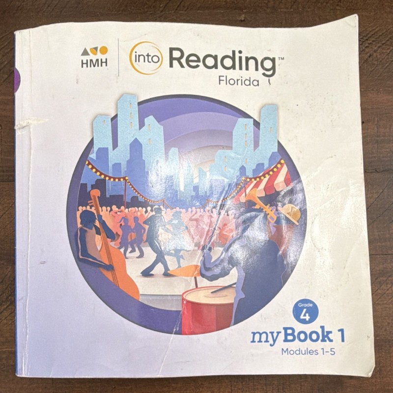 HMH Into Reading Florida Grade 4 myBook 1 Modules 1-5 Paperback 2021