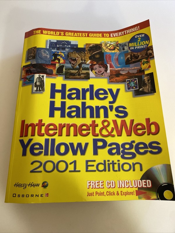 Harley Hahns Internet Web Yellow Pages – Paperback By Hahn, Harley CD Inc. ab8