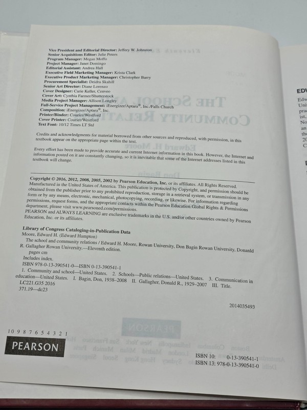 The School and Community Relations (11th Edition)- Very Good gallery