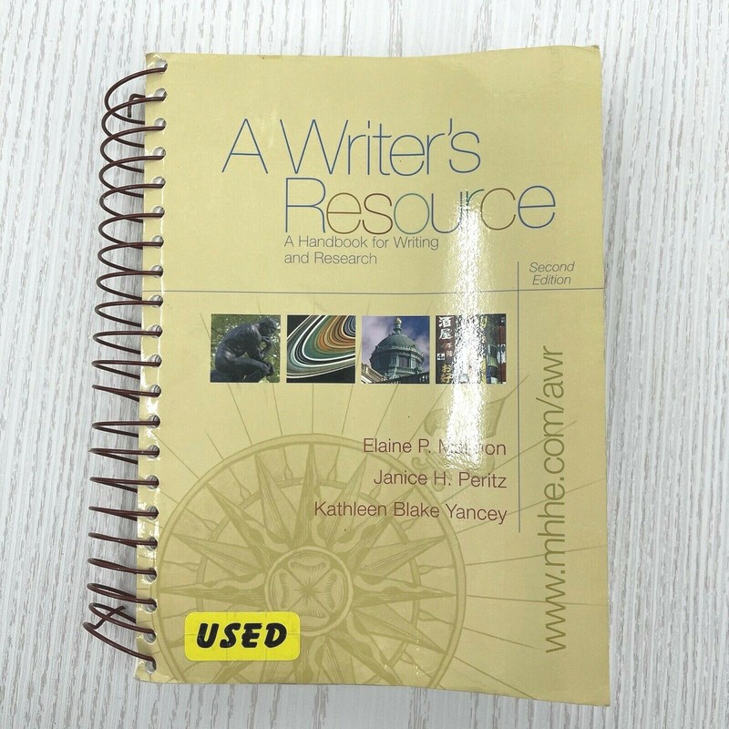 A Writer’s Resource : A Handbook for Writing and Research by Janice Peritz, Elai
