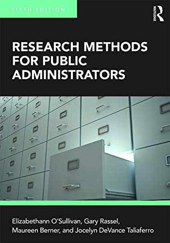 Research Methods for Public – Paperback, by Rassel Gary; Berner – Acceptable