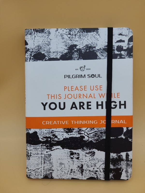 PILGRIM SOUL Guided PERSONAL CREATIVE THINKING JOURNAL w/CHALLENGES – NEW!