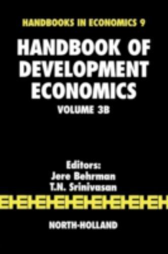 Handbook of Development Economics, Hardcover by Behrman, Jere R. (EDT); Srini…