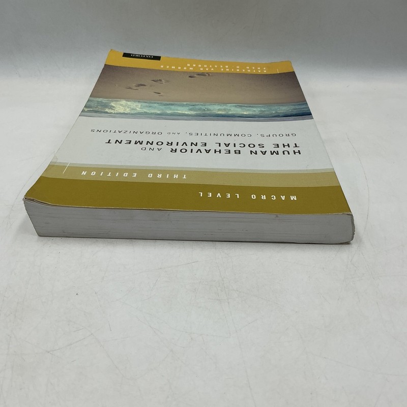 Human Behavior Social Environment Macro Level 3rd Van Wormer Oxford PB 2017 gallery