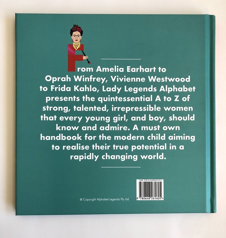Lady Legends Alphabet by Beck Feiner (2018, Hardcover) gallery
