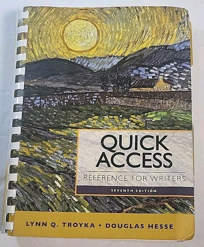 Quick Access Reference – Plastic Comb, by Troyka Lynn Quitman