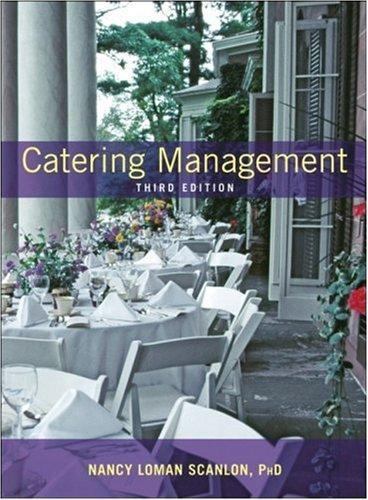 Catering Management by Nancy Loman Scanlon