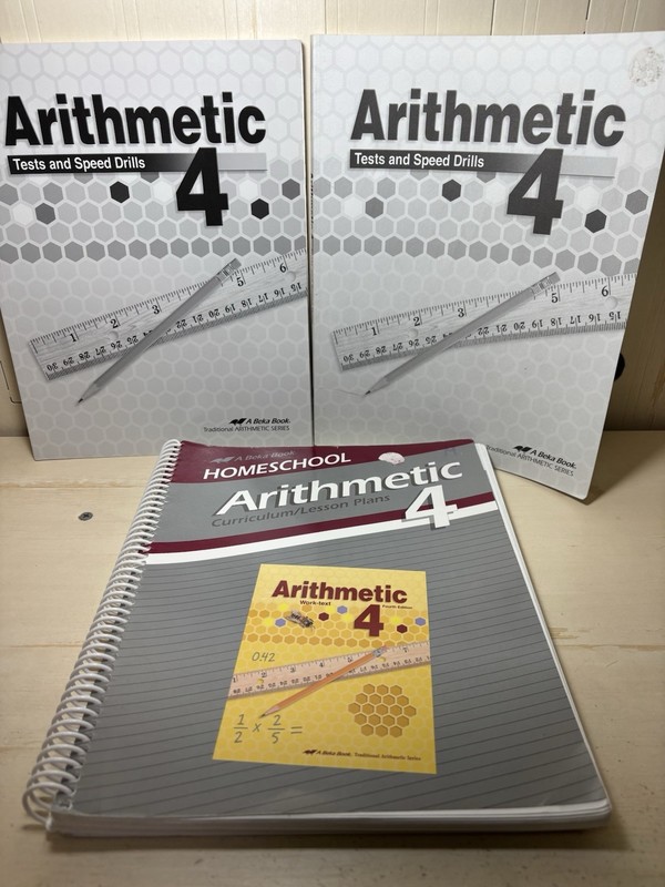 Abeka 4th Grade Teacher Lesson Plans Curriculum Keys Arithmetic 4