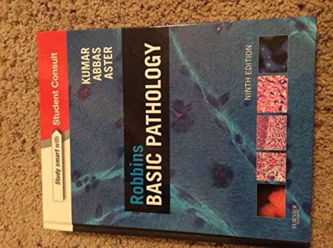 Robbins Basic Pathology: with – Hardcover, by Kumar MBBS MD – Acceptable k